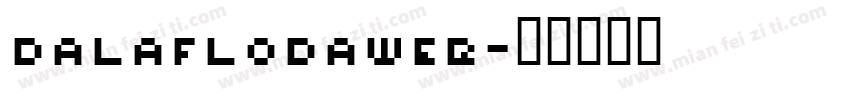 DalaFlodaWeb字体转换