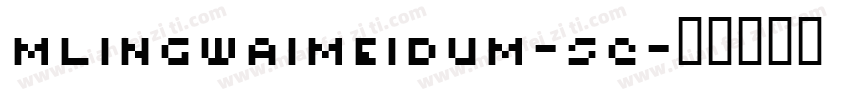 MLingwaimeidum-sc字体转换