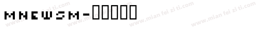 MNewsM字体转换