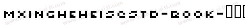 MXingheheiscstd-book字体转换