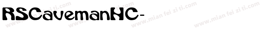 RSCavemanHC字体转换