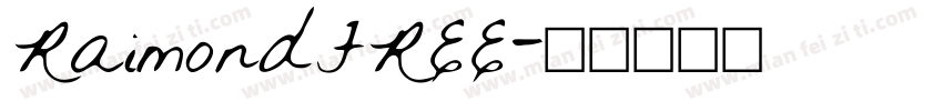 RaimondFREE字体转换