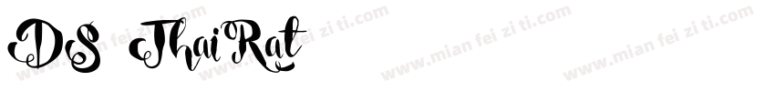 DS-ThaiRat字体转换