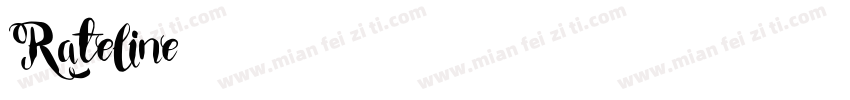 Rateline字体转换