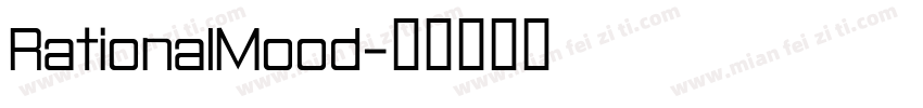 RationalMood字体转换