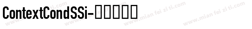 ContextCondSSi字体转换
