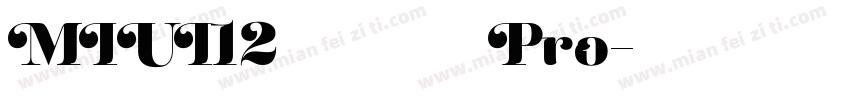 MIUI12默认字体是兰亭Pro字体转换