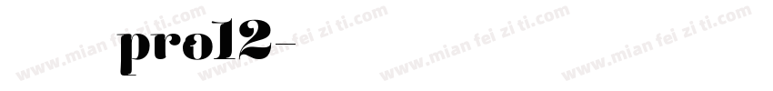 小米兰亭pro12字体转换