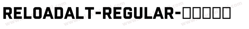 ReloadAlt-Regular字体转换