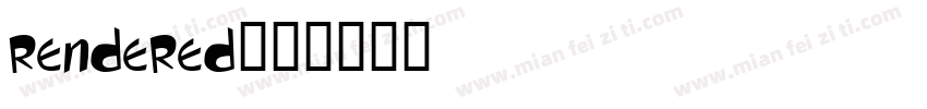 rendered字体转换