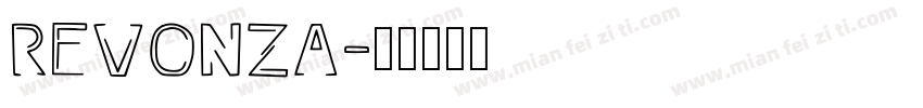 REVONZA字体转换