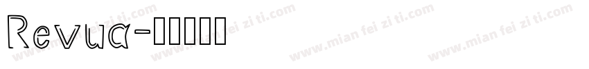 Revua字体转换