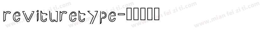 revituretype字体转换