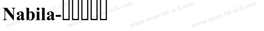 Nabila字体转换