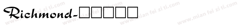 Richmond字体转换