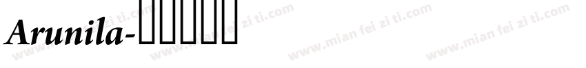 Arunila字体转换