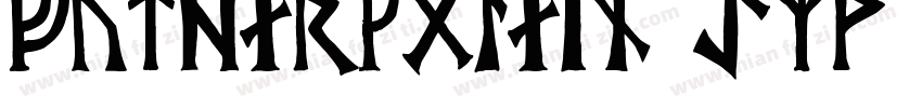 FutharkPlain-BzW8字体转换