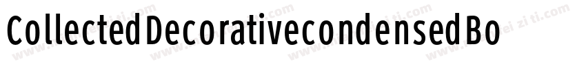 CollectedDecorativecondensedBold-7y1B字体转换
