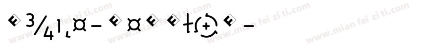 Roice-Regular字体转换