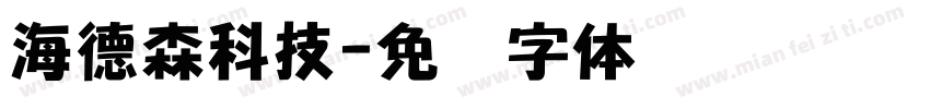 海德森科技字体转换