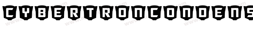 CybertronCondensedBold-vOXD字体转换