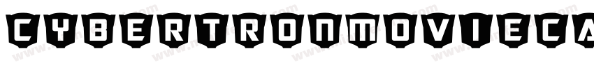 CybertronMoviecapsB字体转换