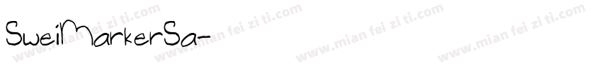 SweiMarkerSa字体转换