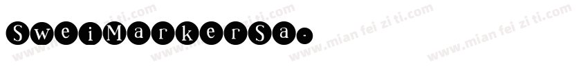 SweiMarkerSa字体转换