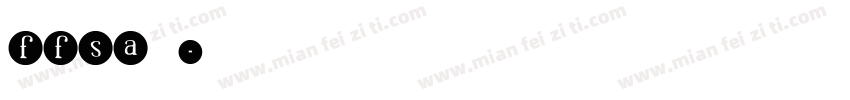 ffsa主字体转换