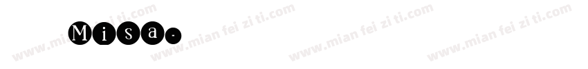 鍾慕韓Misa字体转换