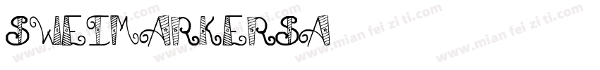SweiMarkerSa字体转换