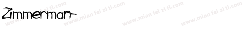 Zimmerman字体转换