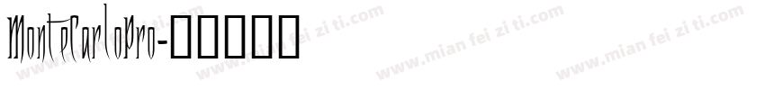 MonteCarloPro字体转换