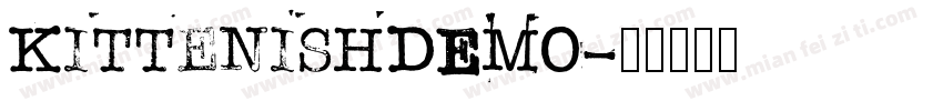 KittenishDEMO字体转换