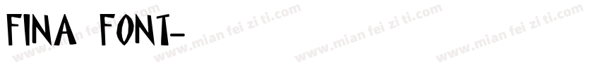 fina_font字体转换