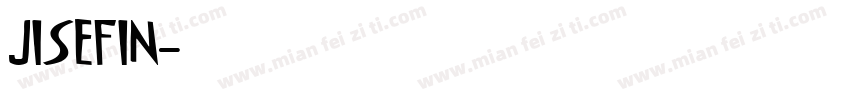 jisefin字体转换