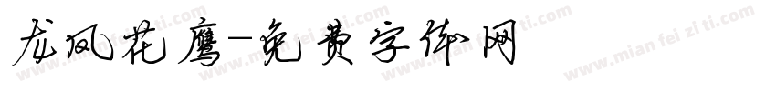 龙凤花鹰字体转换