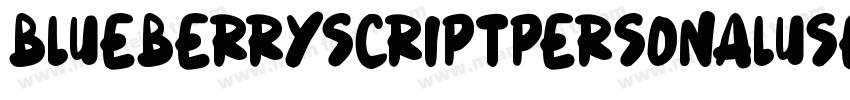 BlueberryScriptPersonalUse-n9YJ字体转换