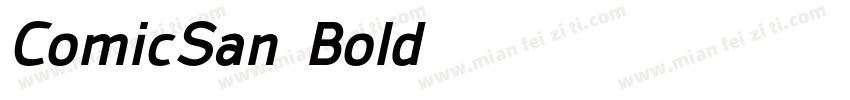 ComicSan-Bold字体转换