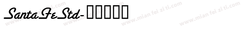 SantaFeStd字体转换
