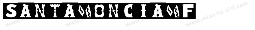 SantaMonciaMF字体转换