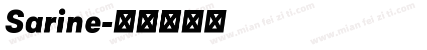 Sarine字体转换