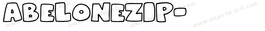 Abelonezip字体转换