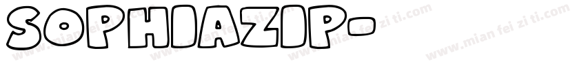 Sophiazip字体转换