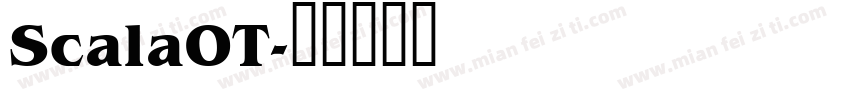ScalaOT字体转换