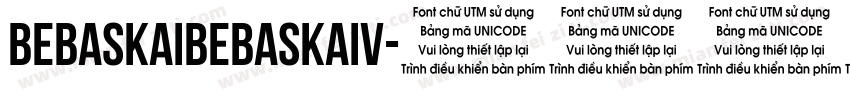 BebasKaiBebasKaiv字体转换