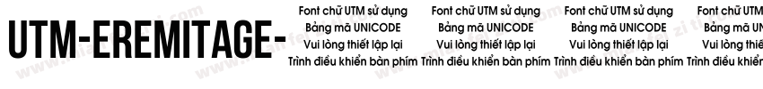 UTM-Eremitage字体转换