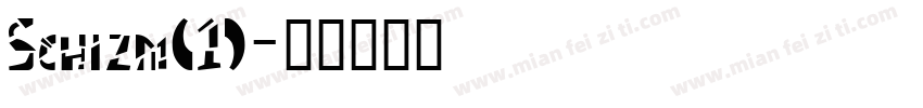 Schizm(1)字体转换
