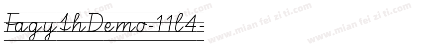 FagythDemo-11l4字体转换