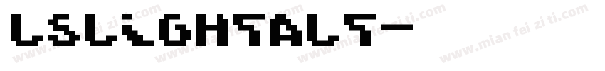 LSLightAlt字体转换